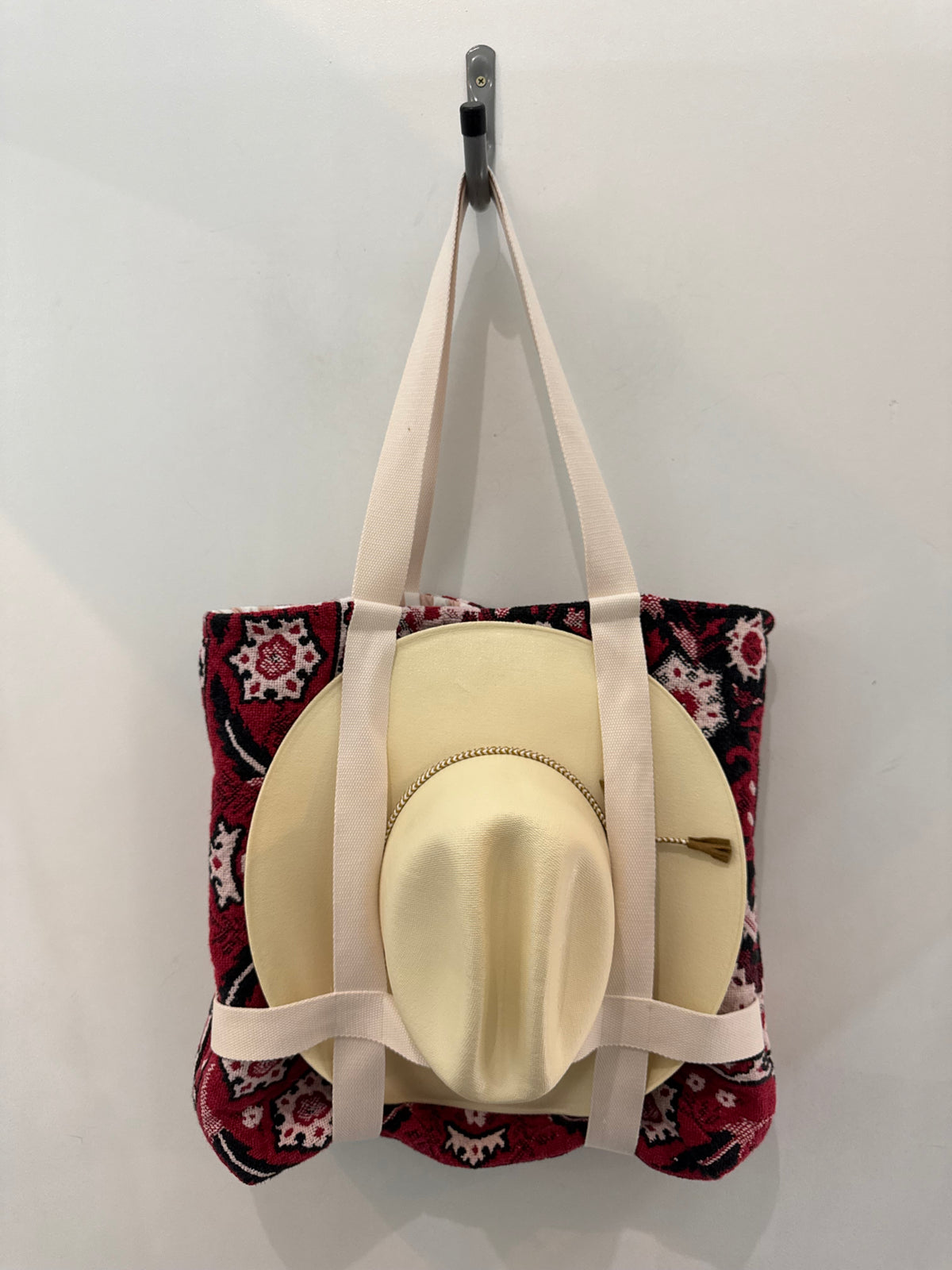 Haselden Handcrafted Hat Holder Tote Bag