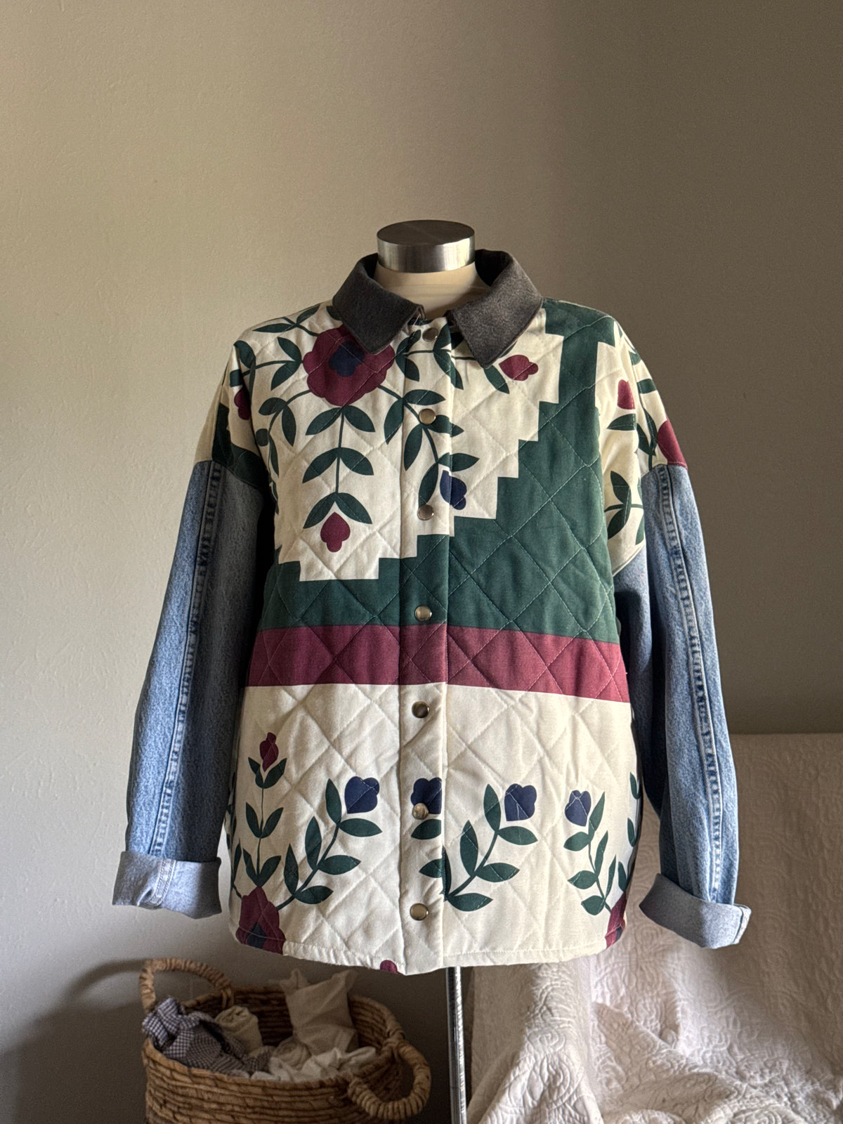 Joseph Handcrafted Vintage Quilt Jacket (The 2nd)