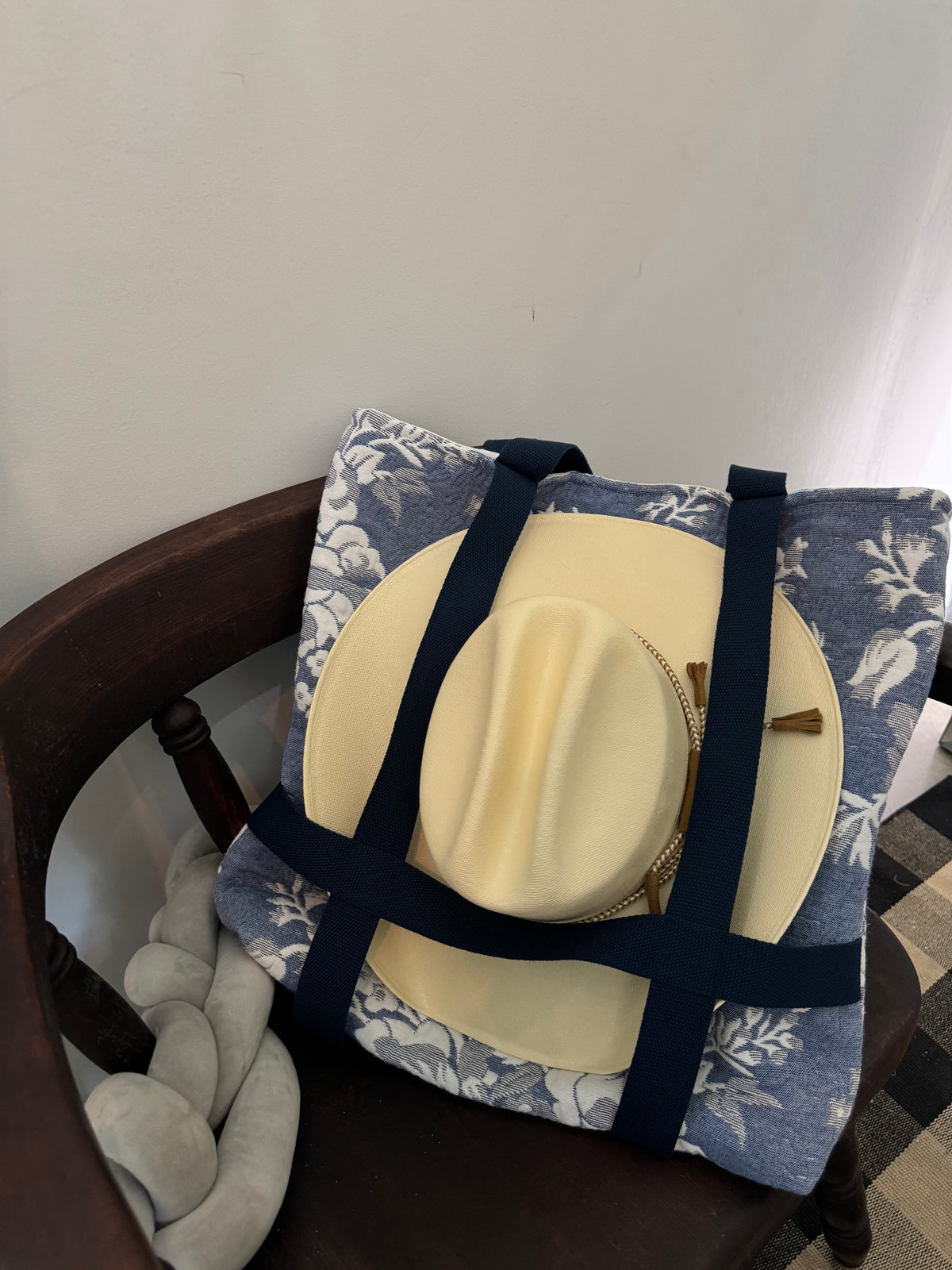 Haselden Handcrafted Hat Holder Tote Bag