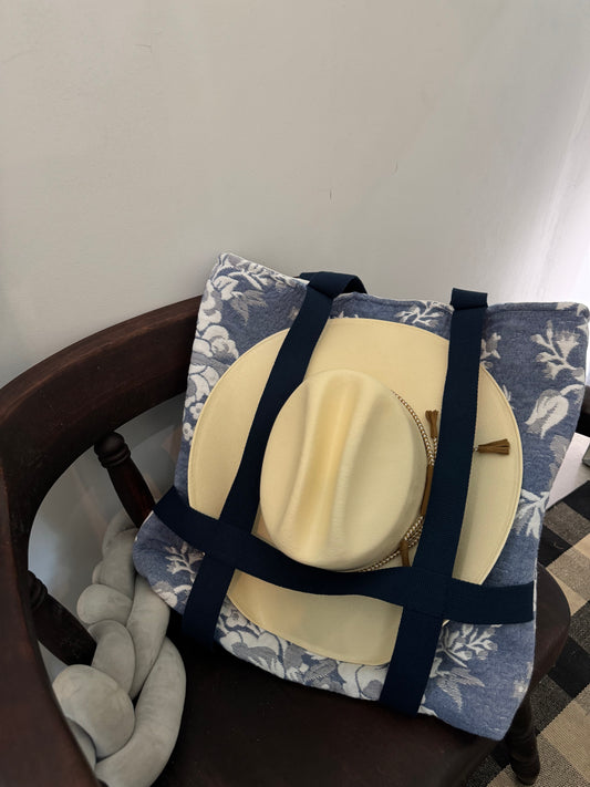 Haselden Handcrafted Hat Holder Tote Bag