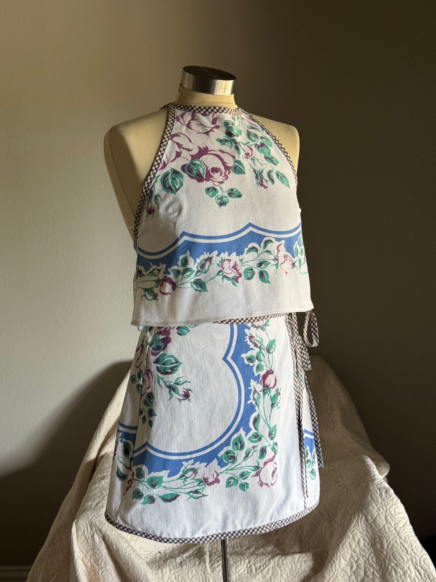 Delaney Handcrafted Vintage Wrap Skirt