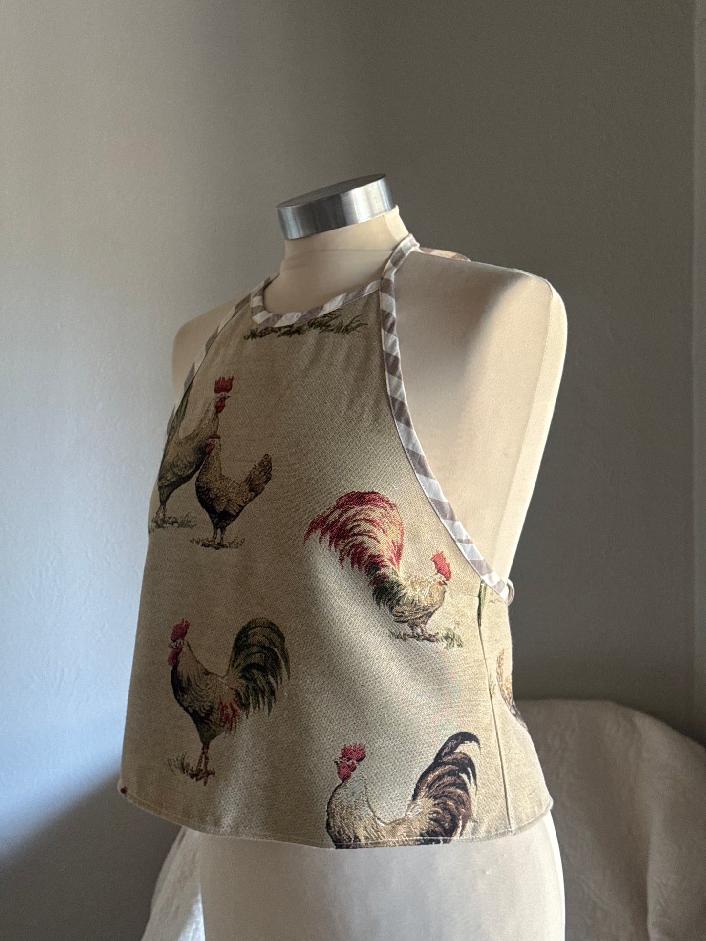 Brenda Handcrafted Vintage Tapestry Halter Top