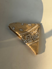 Garret Classics Cotton Bandana In Cream