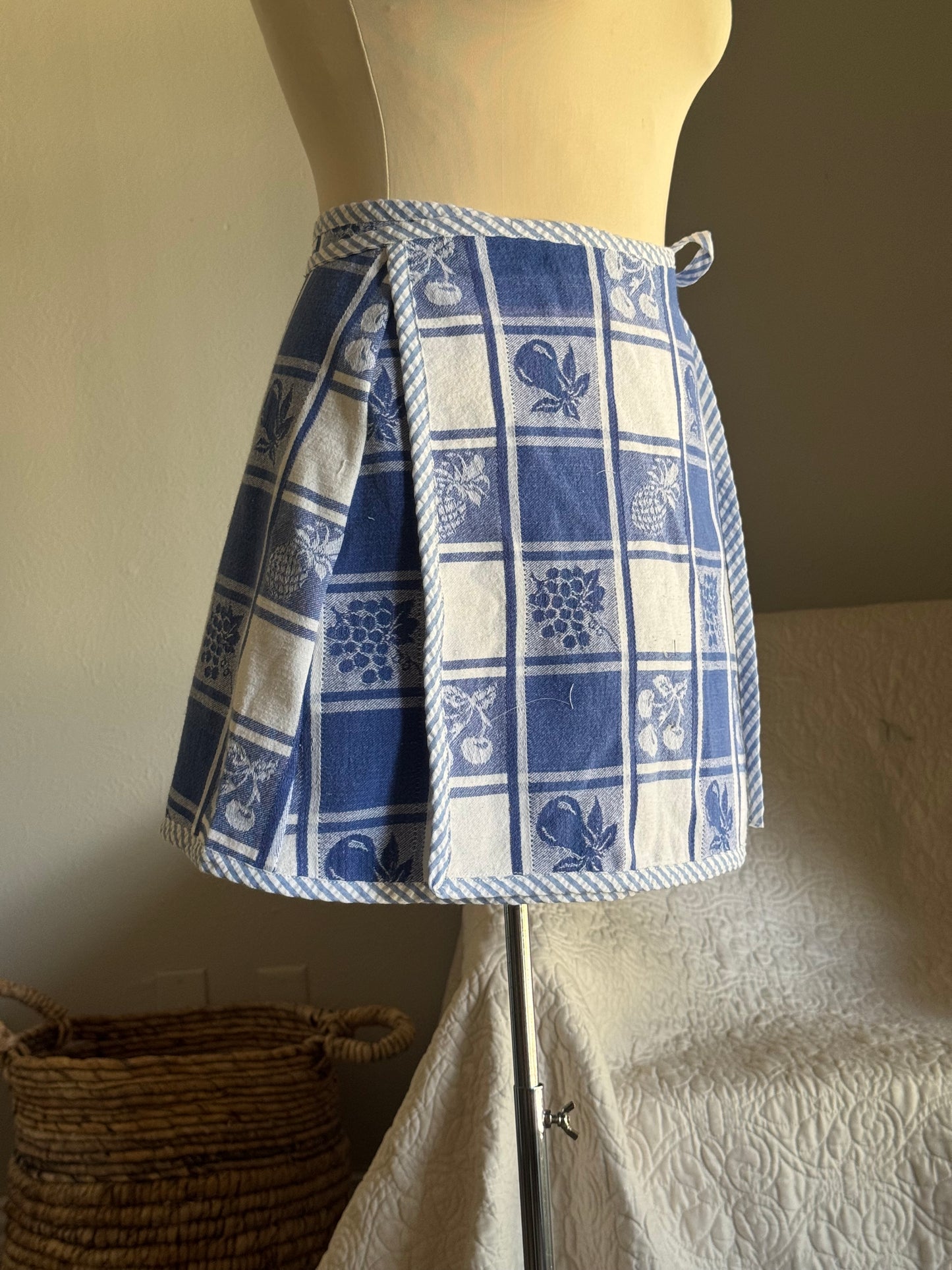 Delaney Handcrafted Vintage Wrap Skirt