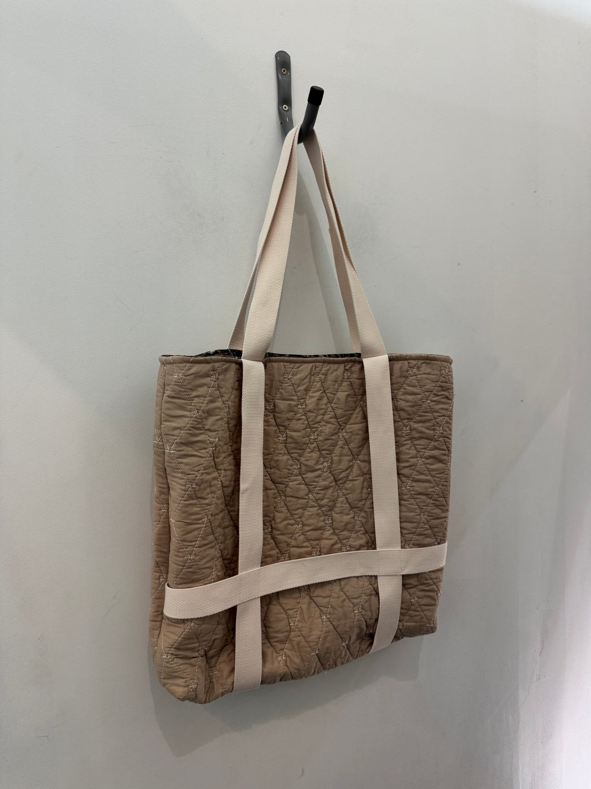 Haselden Handcrafted Hat Holder Quilted Tote Bag