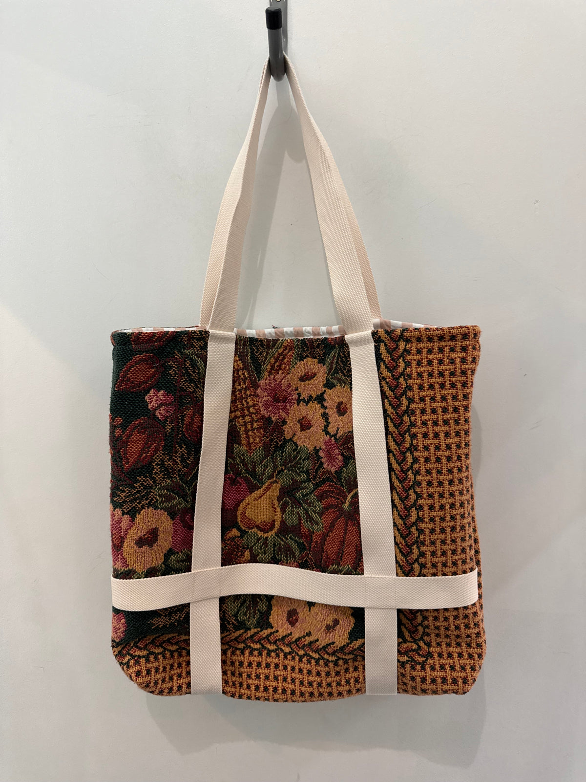 Haselden Handcrafted Tapestry Hat Holder Tote Bag