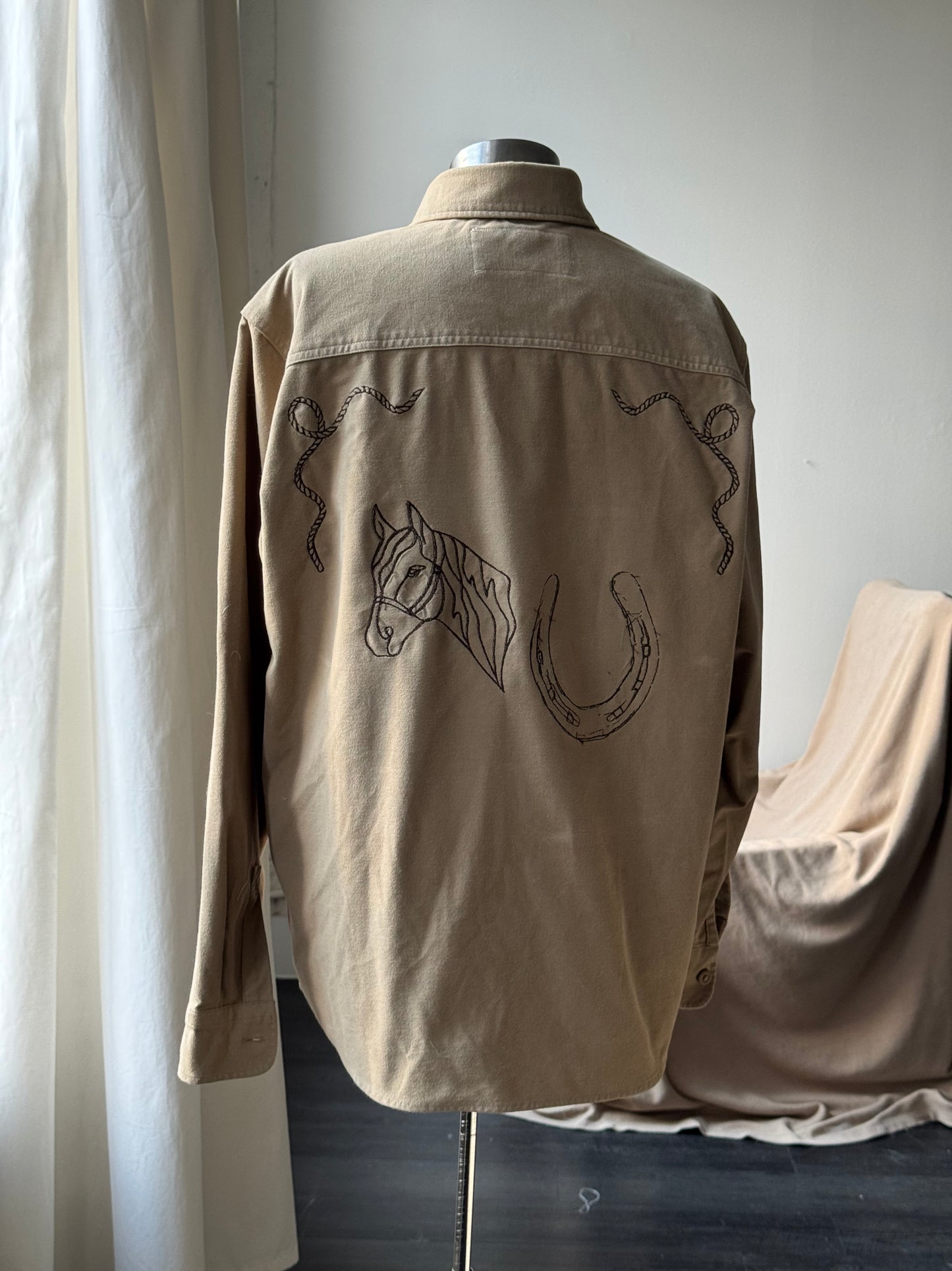 Jaxson Handcrafted Embroidered Shacket
