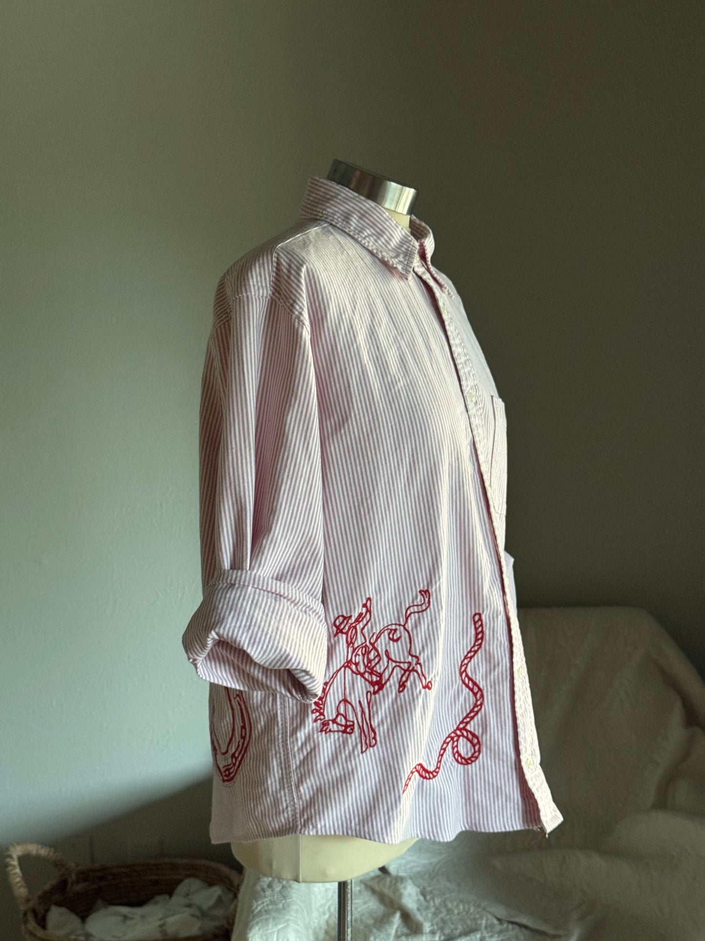Jackson Handcrafted Embroidered Button Down