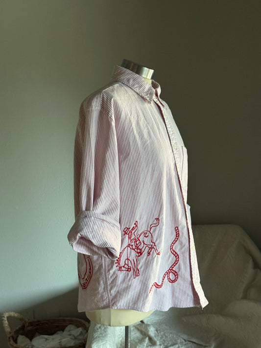 Jackson Handcrafted Embroidered Button Down