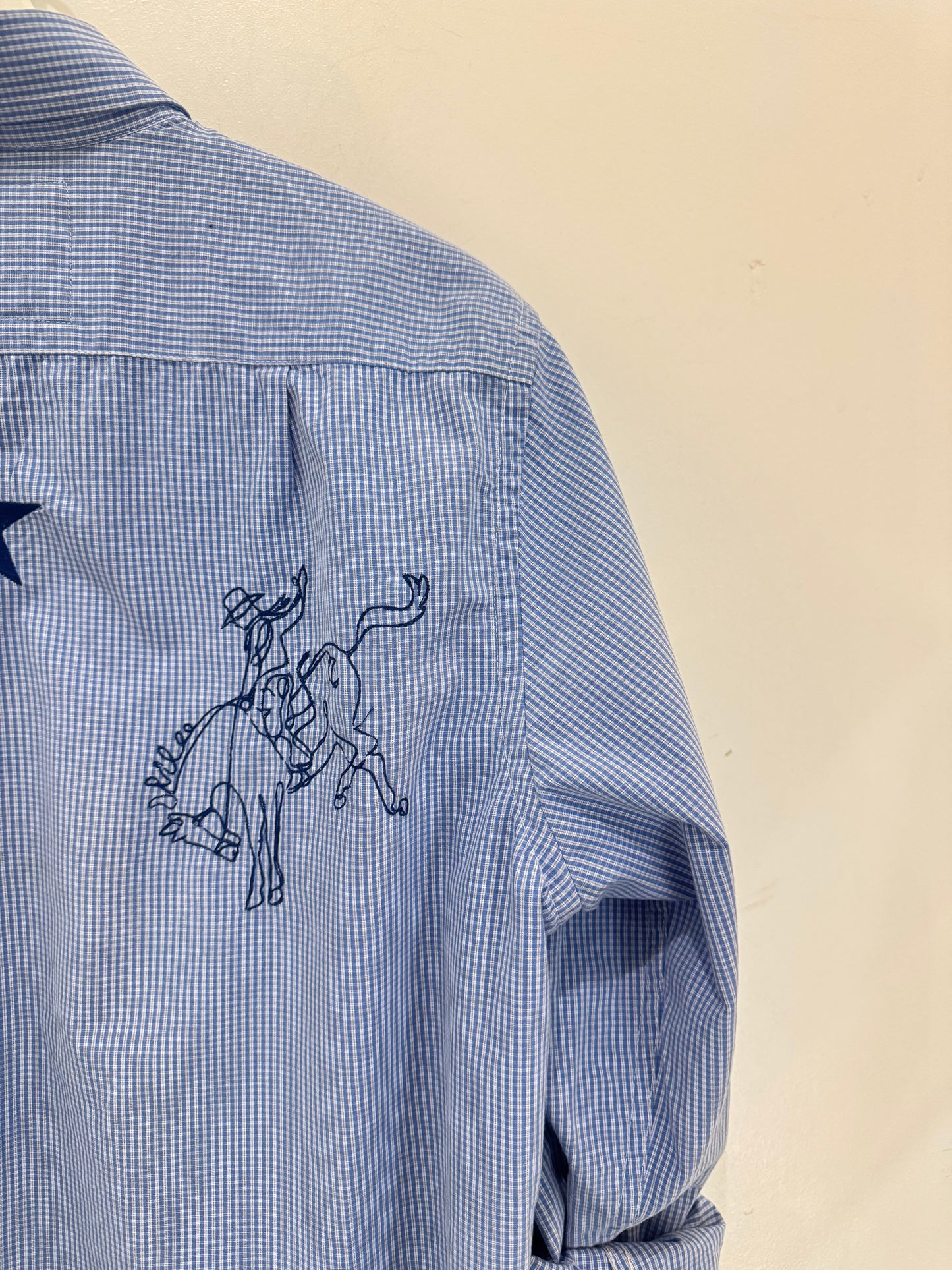Jaxson Handcrafted Embroidered Button Down