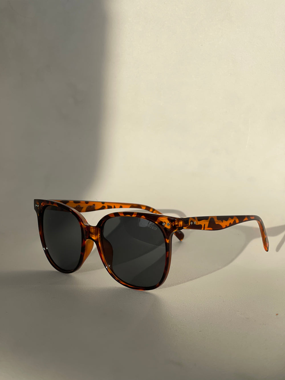 Henley Classic Double Stud Sunglasses In Tortoise