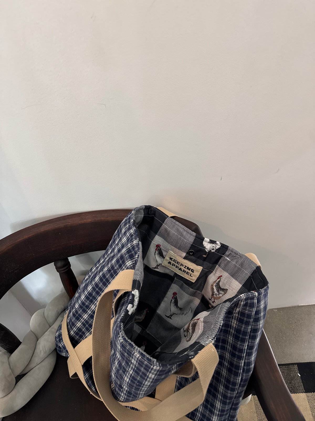 Haselden Handcrafted Hat Holder Tote Bag