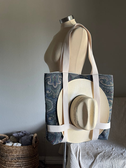 Haselden Handcrafted Hat Holder Harness Tote Bag