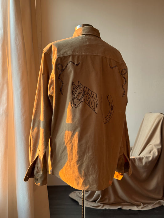 Jaxson Handcrafted Embroidered Shacket