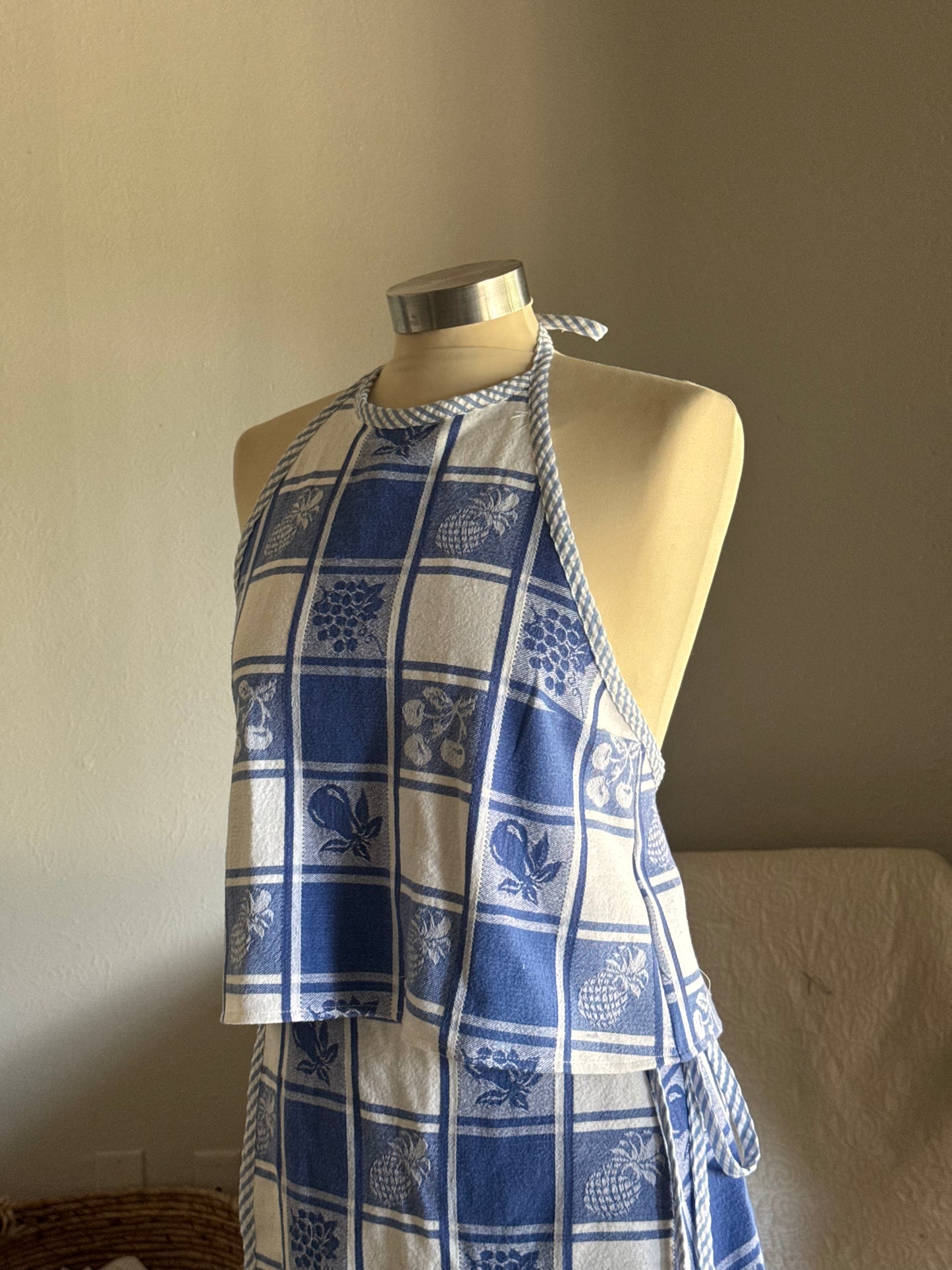 Brenda Fae Handcrafted Vintage Halter Top