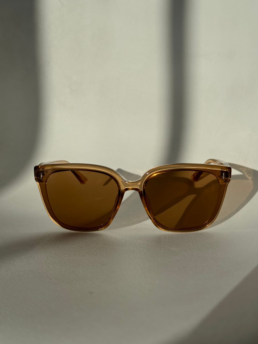 Barbell Stud Sunglasses In Tuape