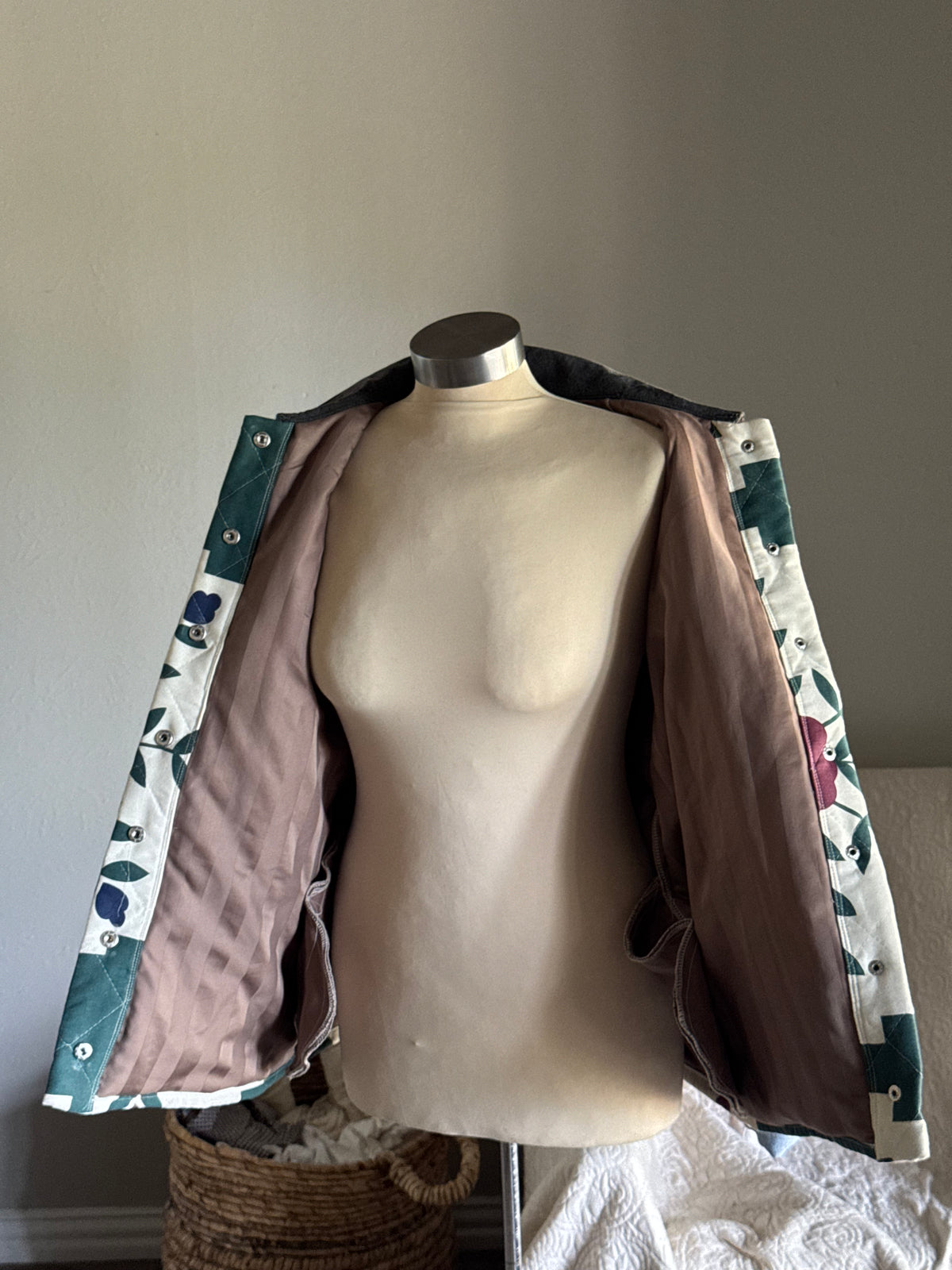 Joseph Handcrafted Vintage Quilt Jacket