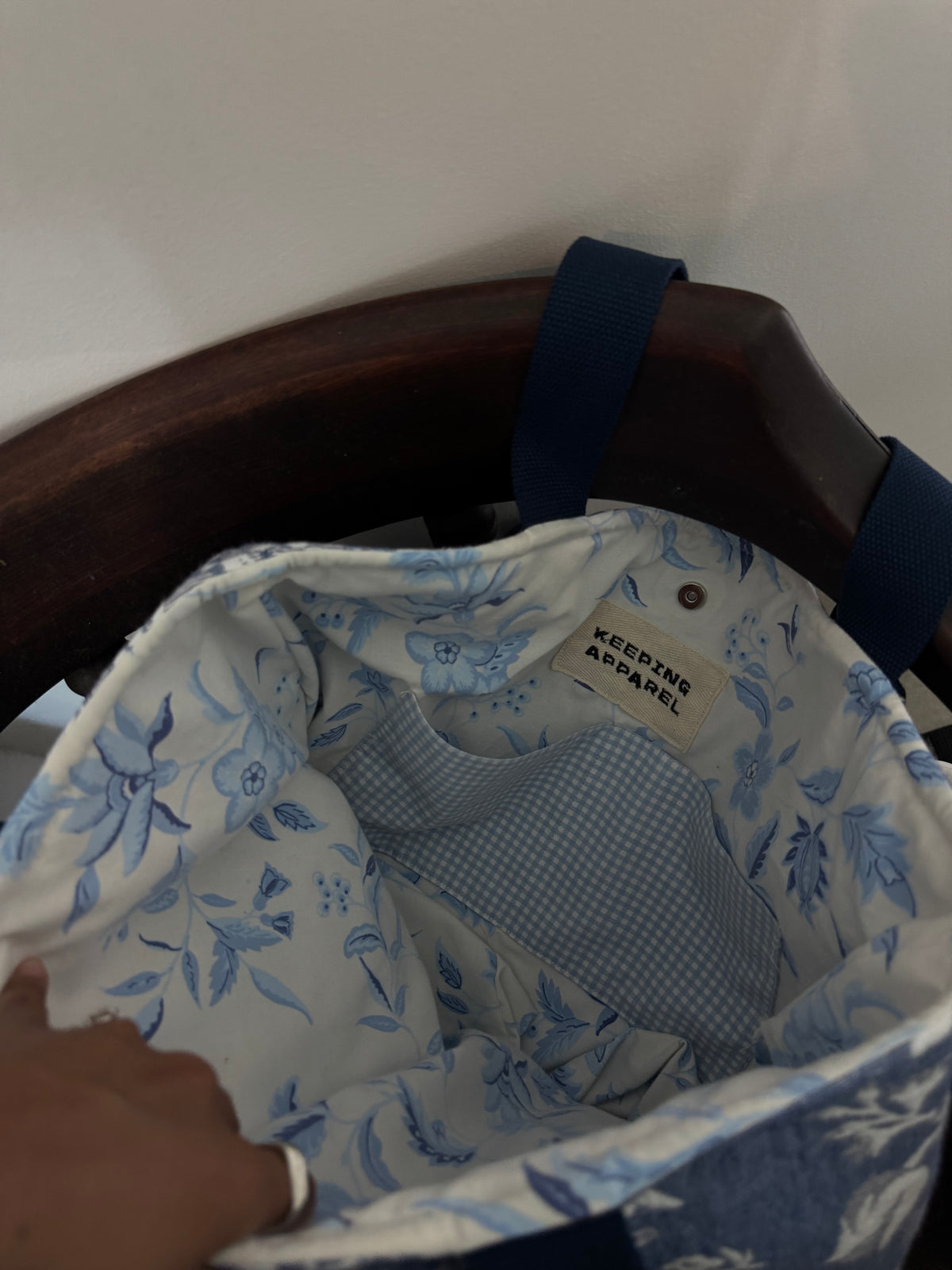 Haselden Handcrafted Hat Holder Tote Bag