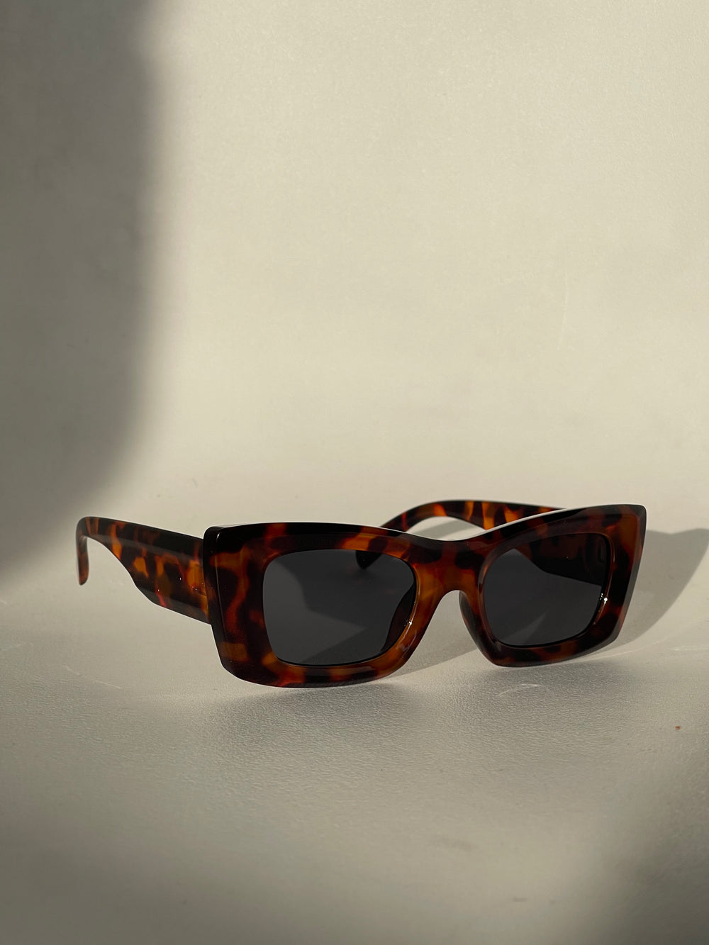 Paisley Retro Cut Sunglasses In Tortoise