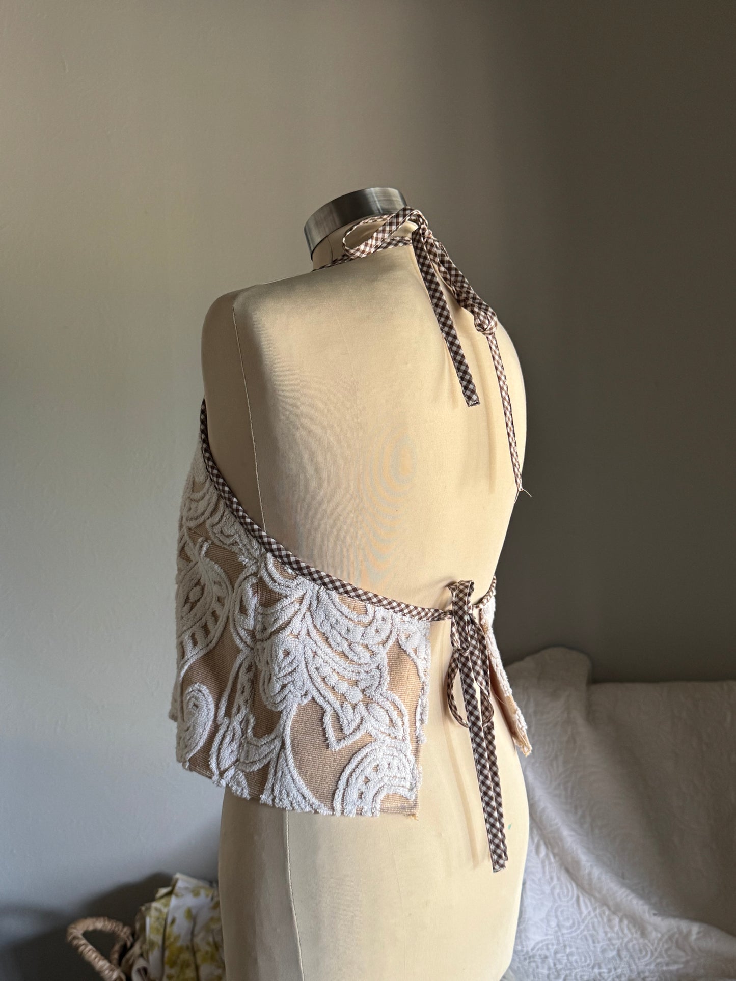 Brenda Handcrafted Towel Halter Top (2nd)