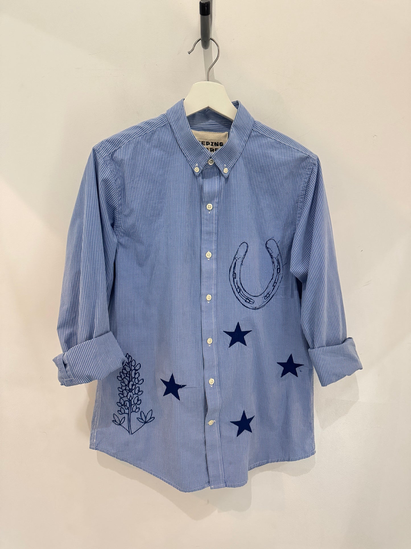 Jaxson Handcrafted Embroidered Button Down