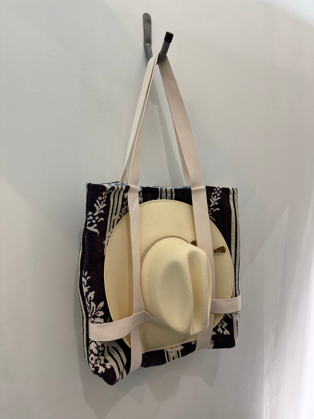 Haselden Handcrafted Tapestry Hat Holder Tote Bag