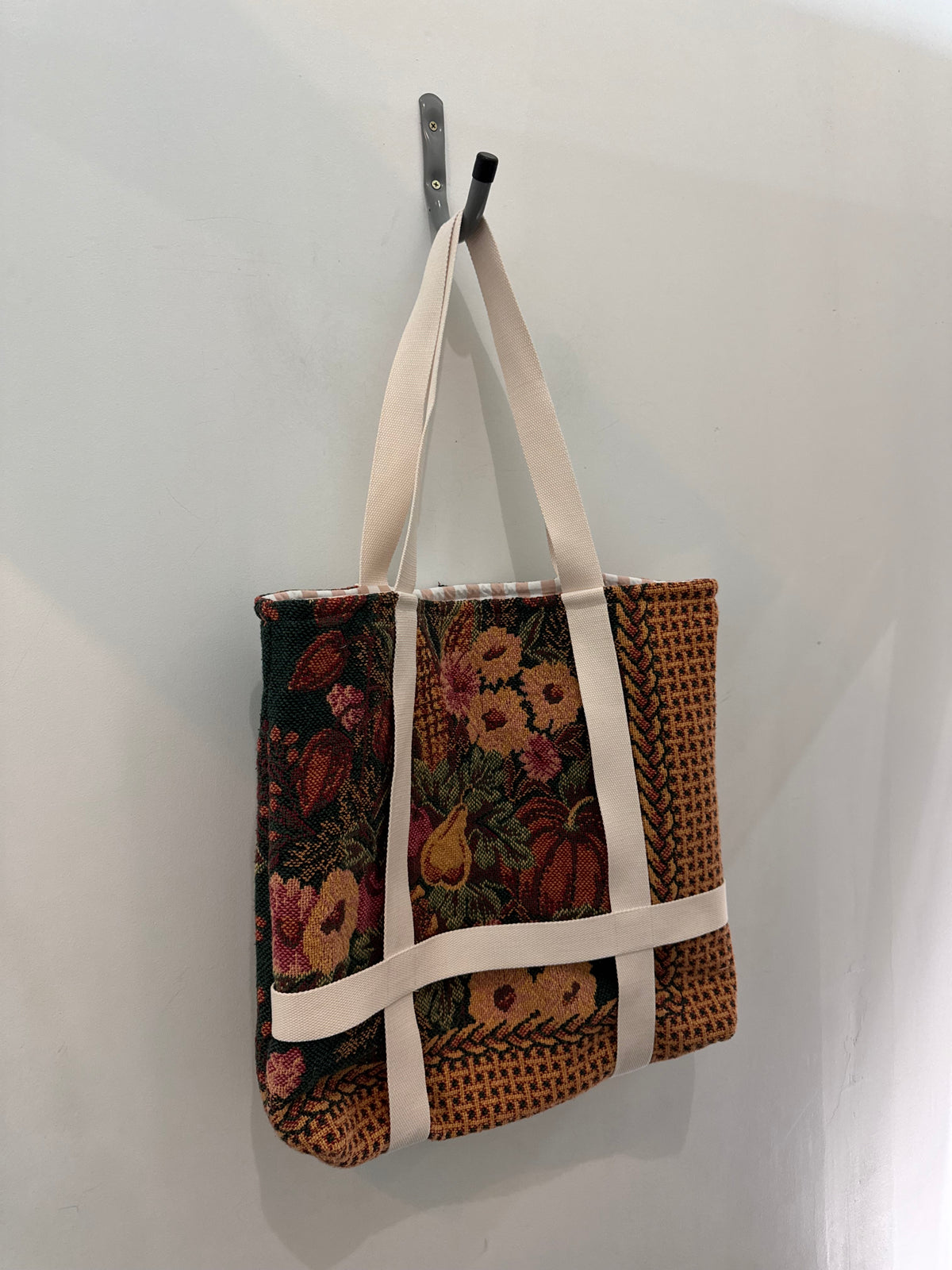 Haselden Handcrafted Tapestry Hat Holder Tote Bag