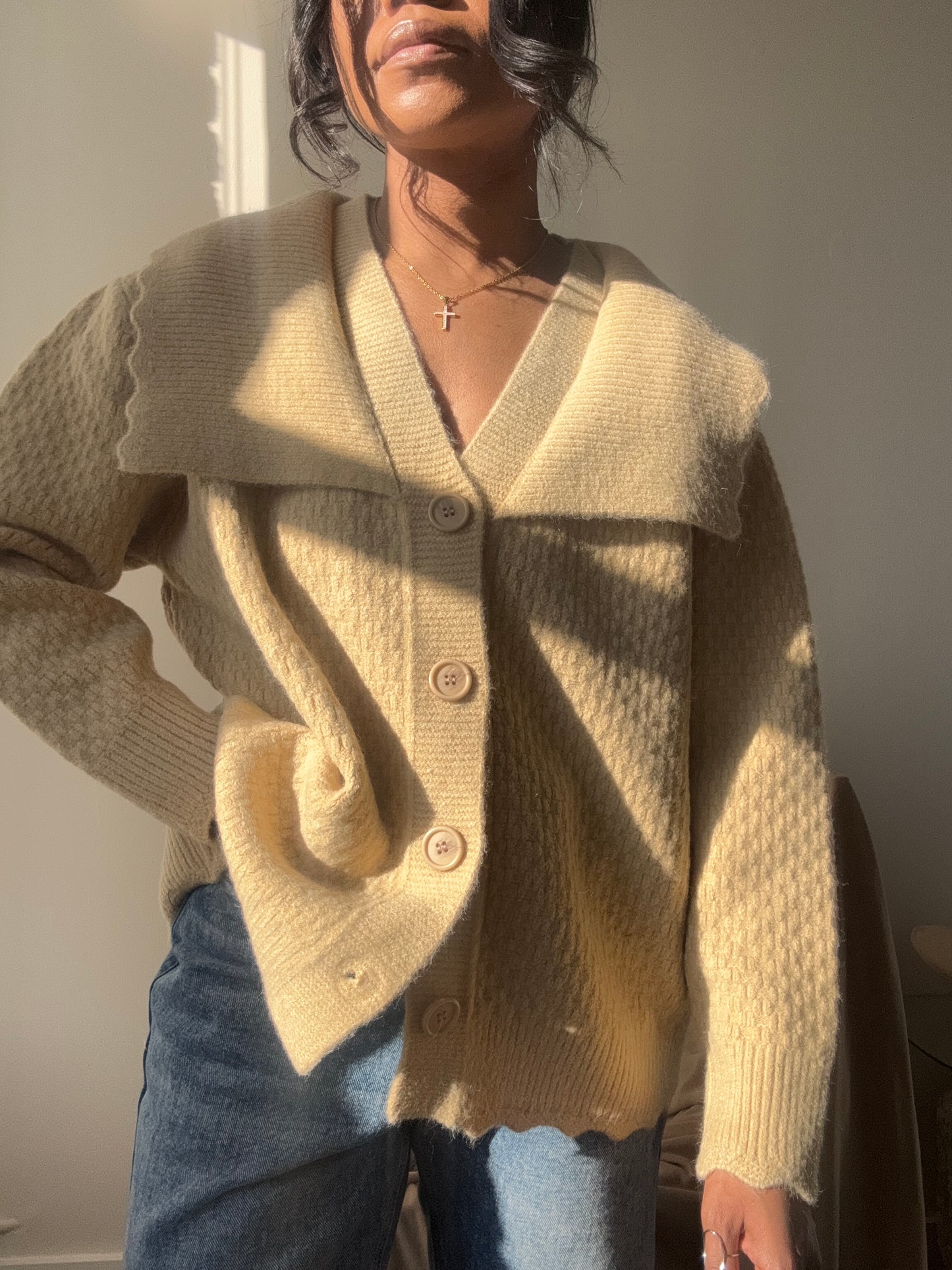 Cynthia Knit Sweater In Manila