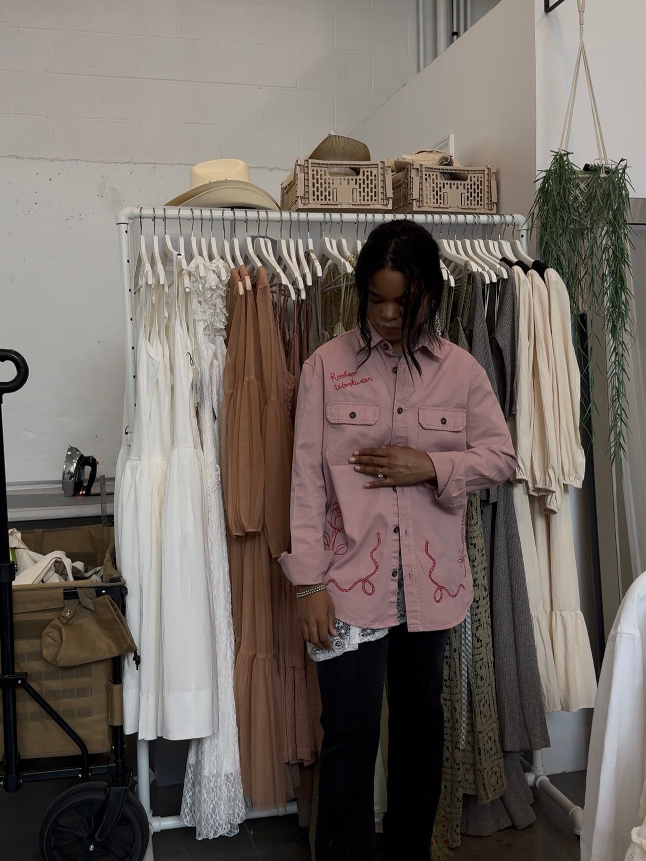 Jaxson Handcrafted Embroidered Rodeo Workwear Shacket The 2nd