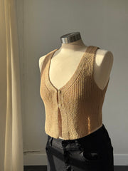 Reagan Vest In Natural