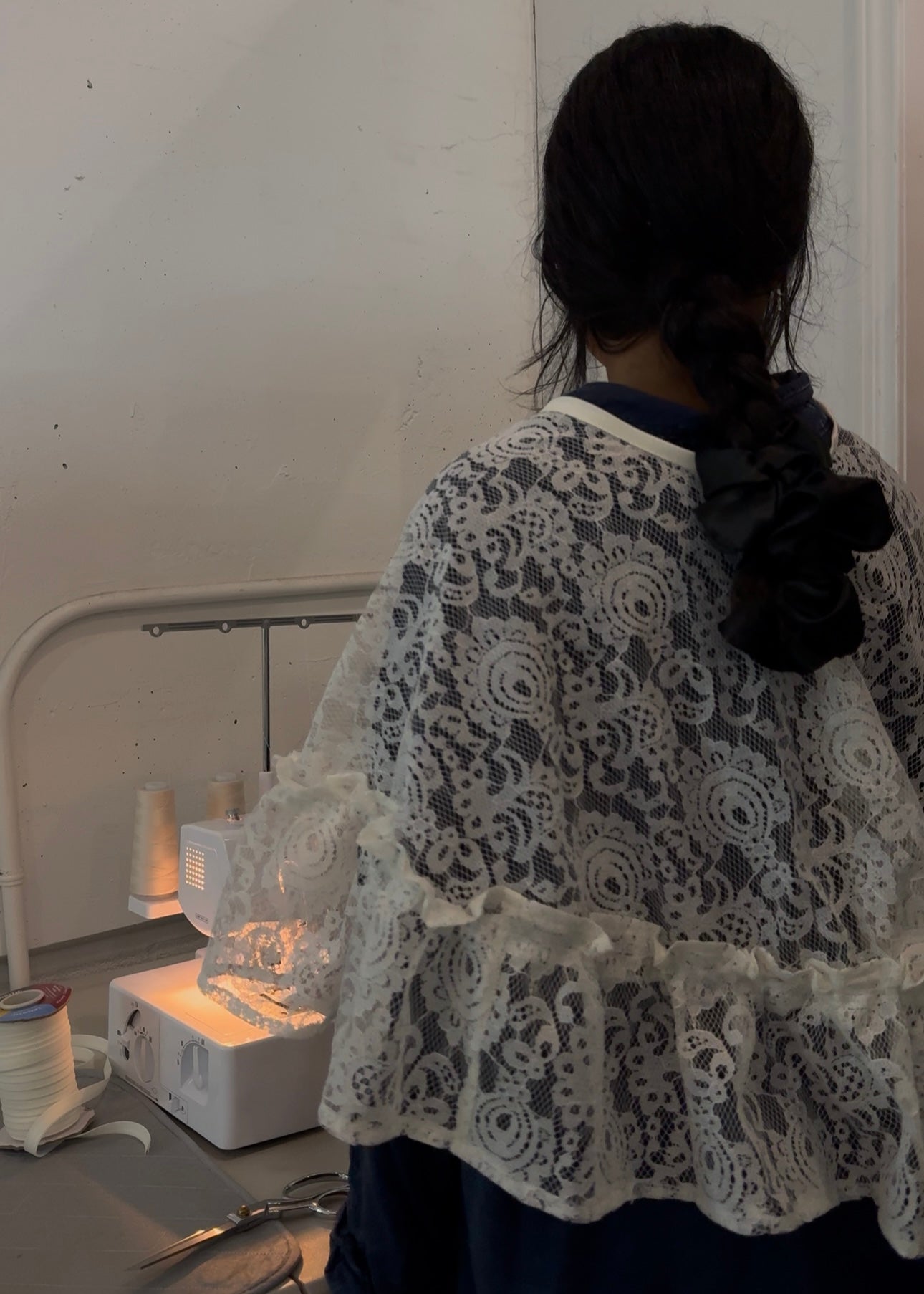 Jernigan Handcrafted Vintage Lace Cape