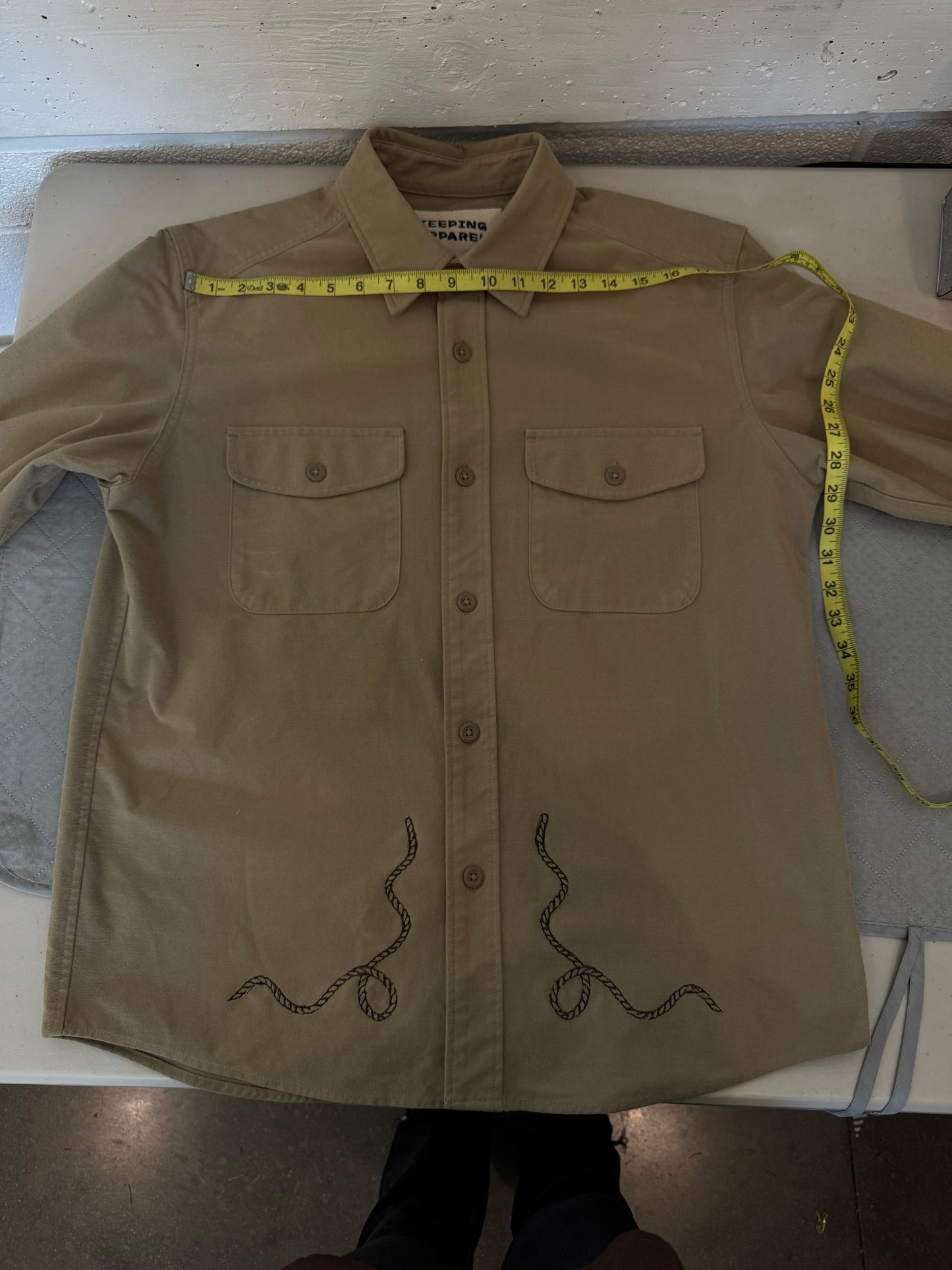 Jaxson Handcrafted Embroidered Shacket