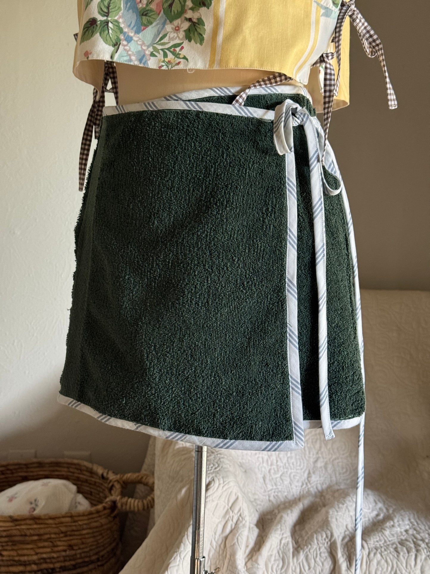 Delaney Handcrafted Towel Wrap Skirt
