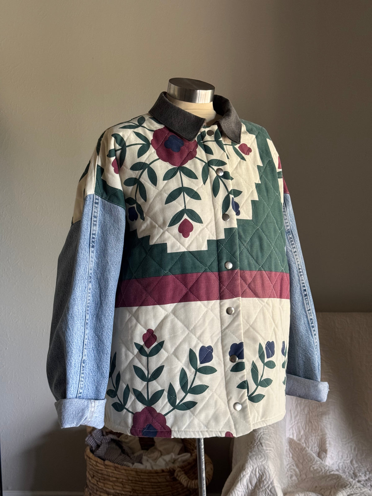 Joseph Handcrafted Vintage Quilt Jacket (The 2nd)