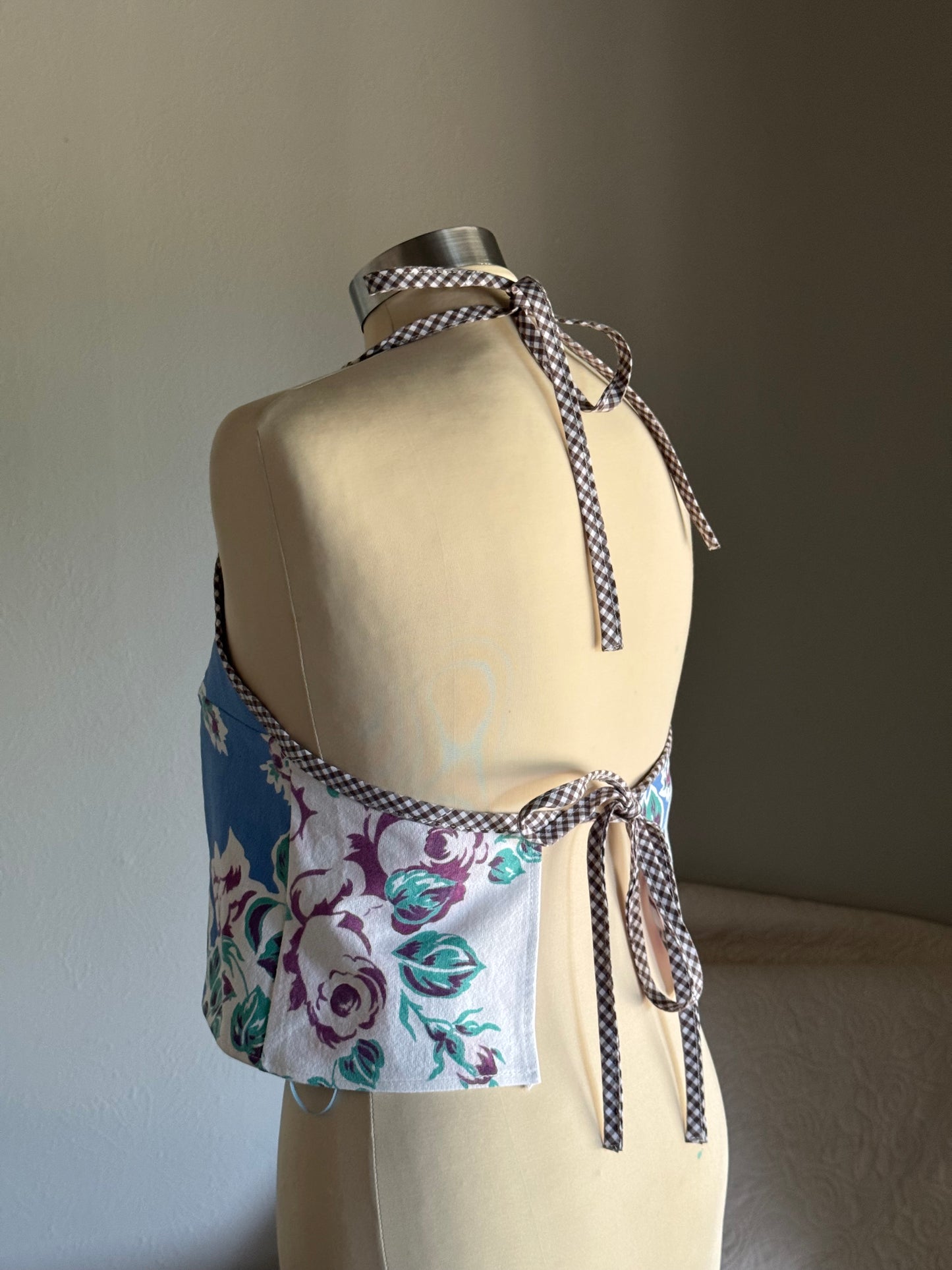 Brenda Handcrafted Vintage Halter Top