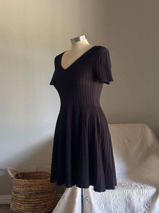 Paula Classic Ultra Soft Day Dress In Black
