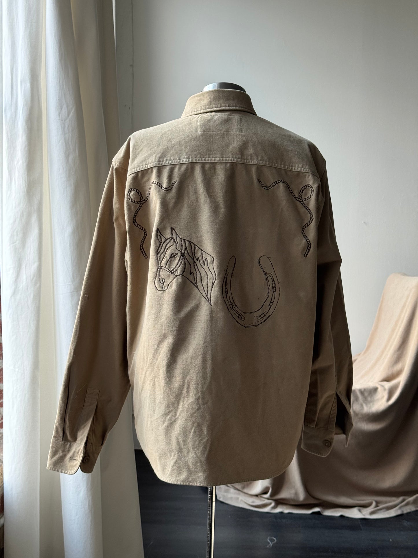 Jaxson Handcrafted Embroidered Shacket
