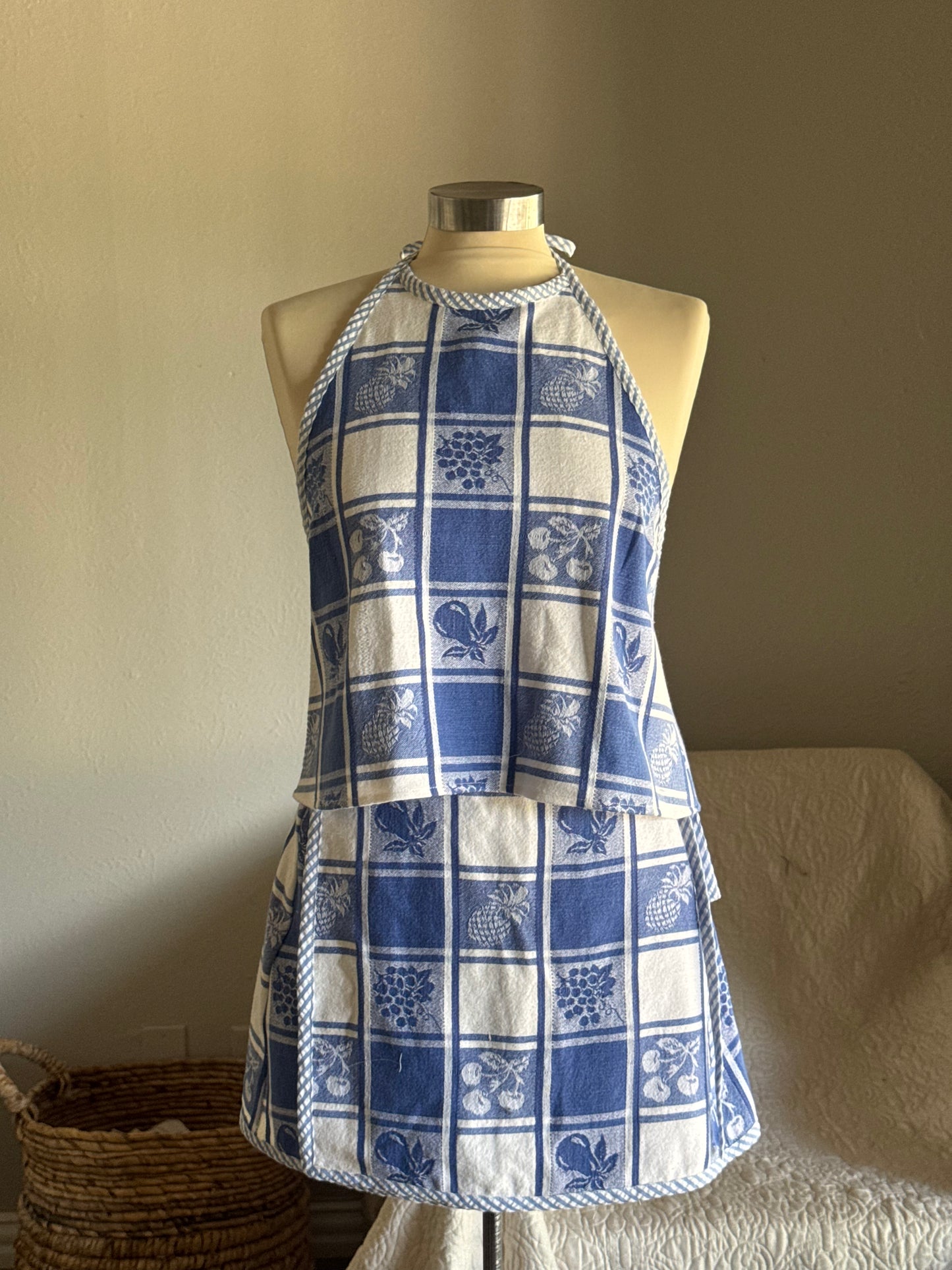 Brenda Fae Handcrafted Vintage Halter Top