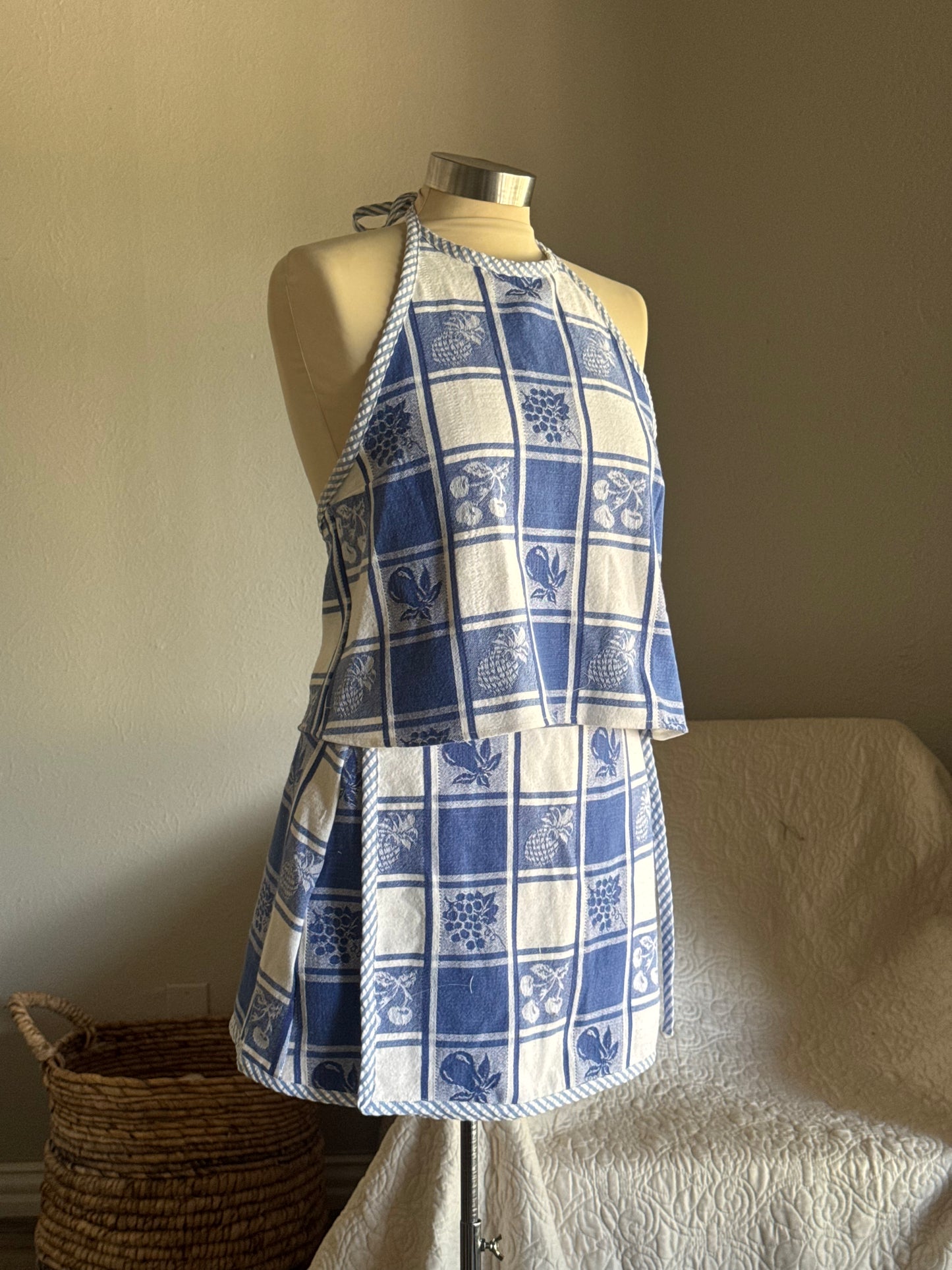 Brenda Fae Handcrafted Vintage Halter Top