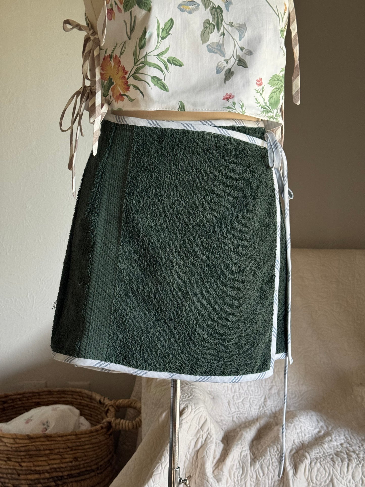 Delaney Handcrafted Towel Wrap Skirt