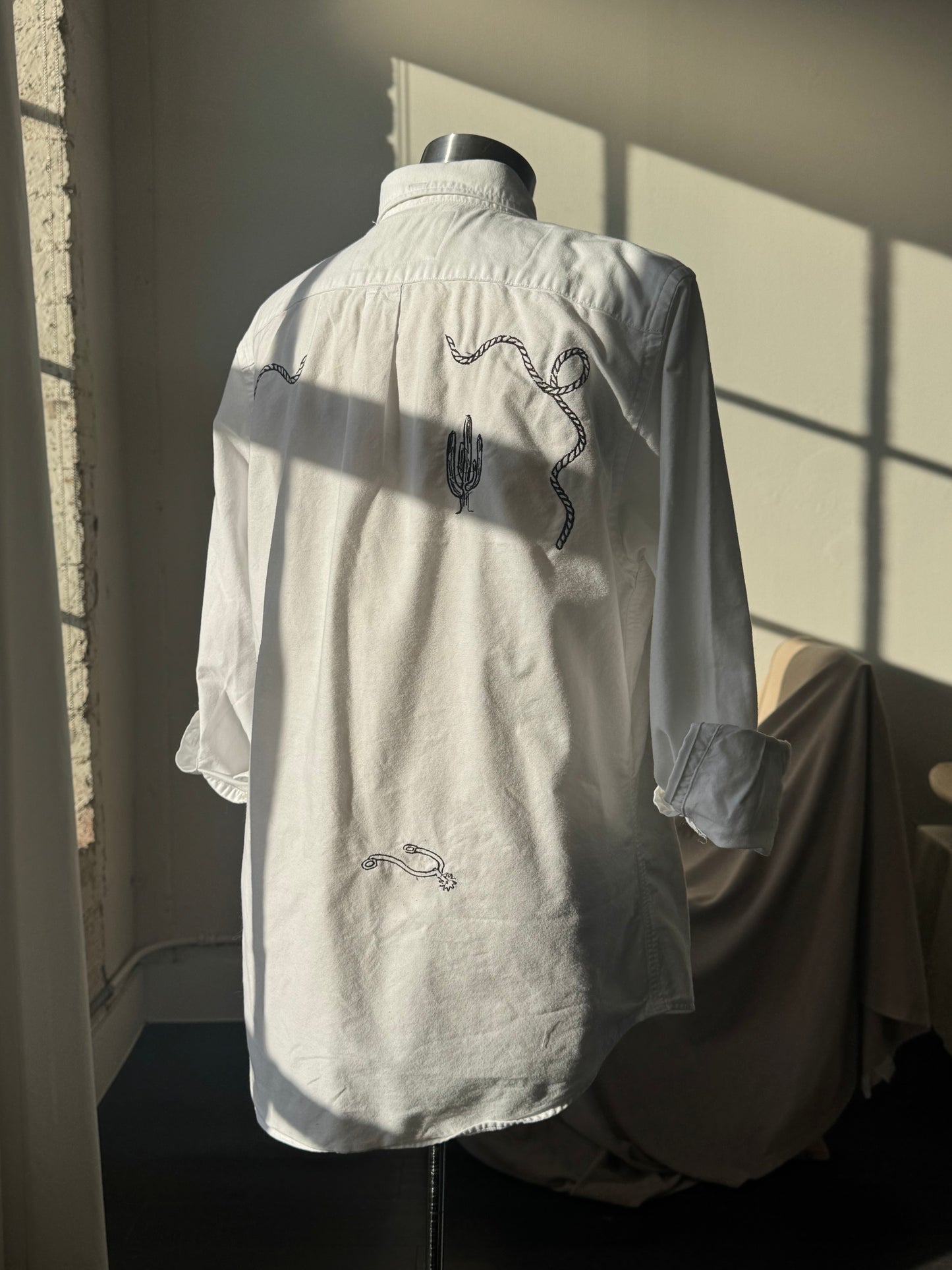 Jaxson Handcrafted Embroidered Button Down