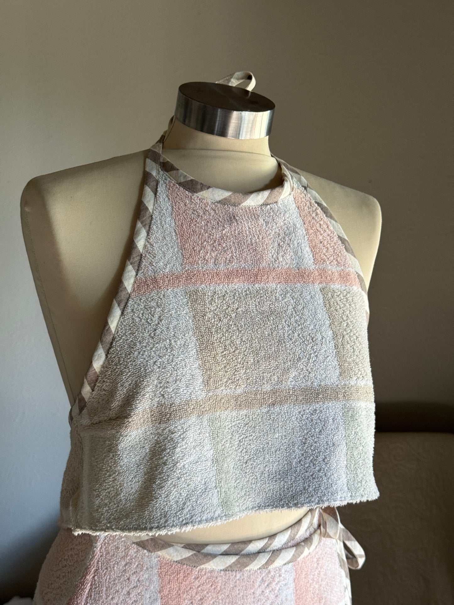 Brenda Handcrafted Vintage Towel Halter Top