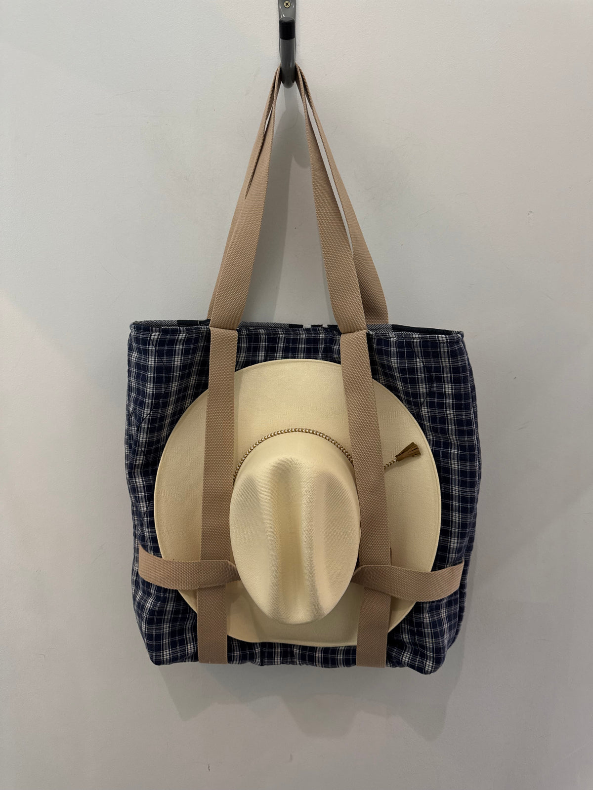 Haselden Handcrafted Hat Holder Tote Bag
