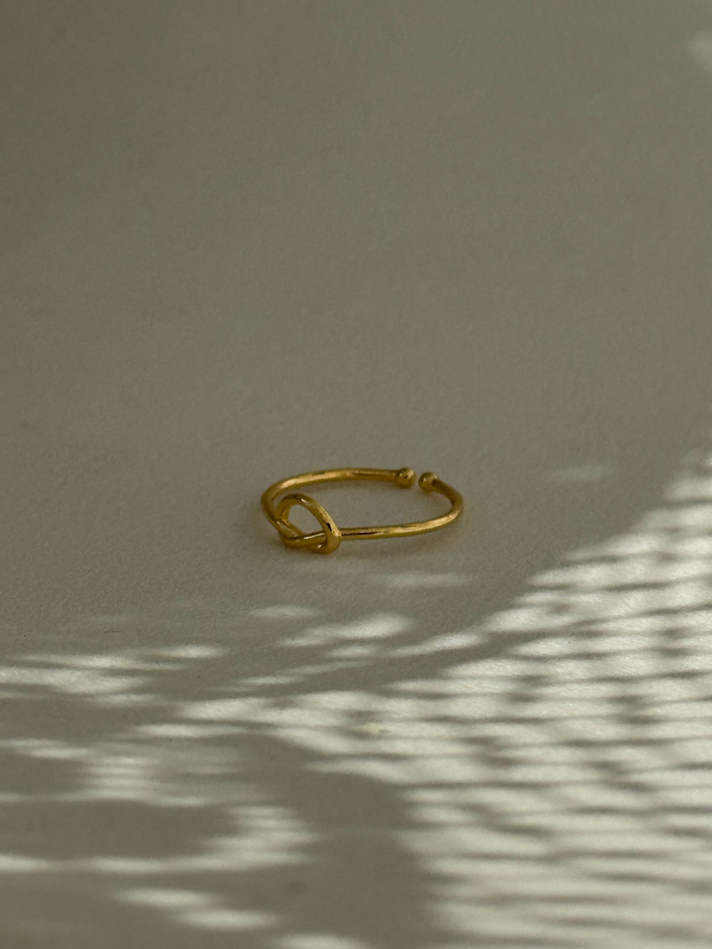 Forney Forgot Me Knot Ring In Gold￼ ￼