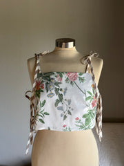 Katie Handcrafted Side Tie Top