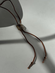 Handmade Agate Bolo Tie In Texas Sand
