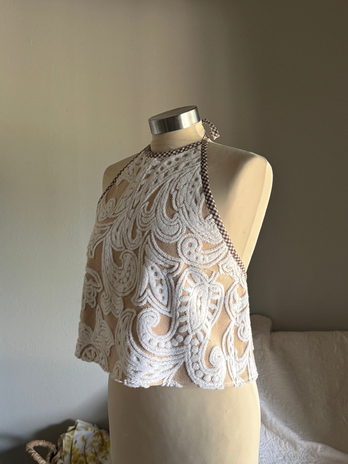 Brenda Handcrafted Towel Halter Top (2nd)