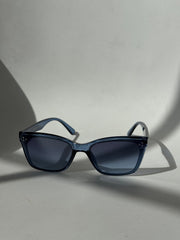 Tangi Triple Stud Classic Sunglasses Blue