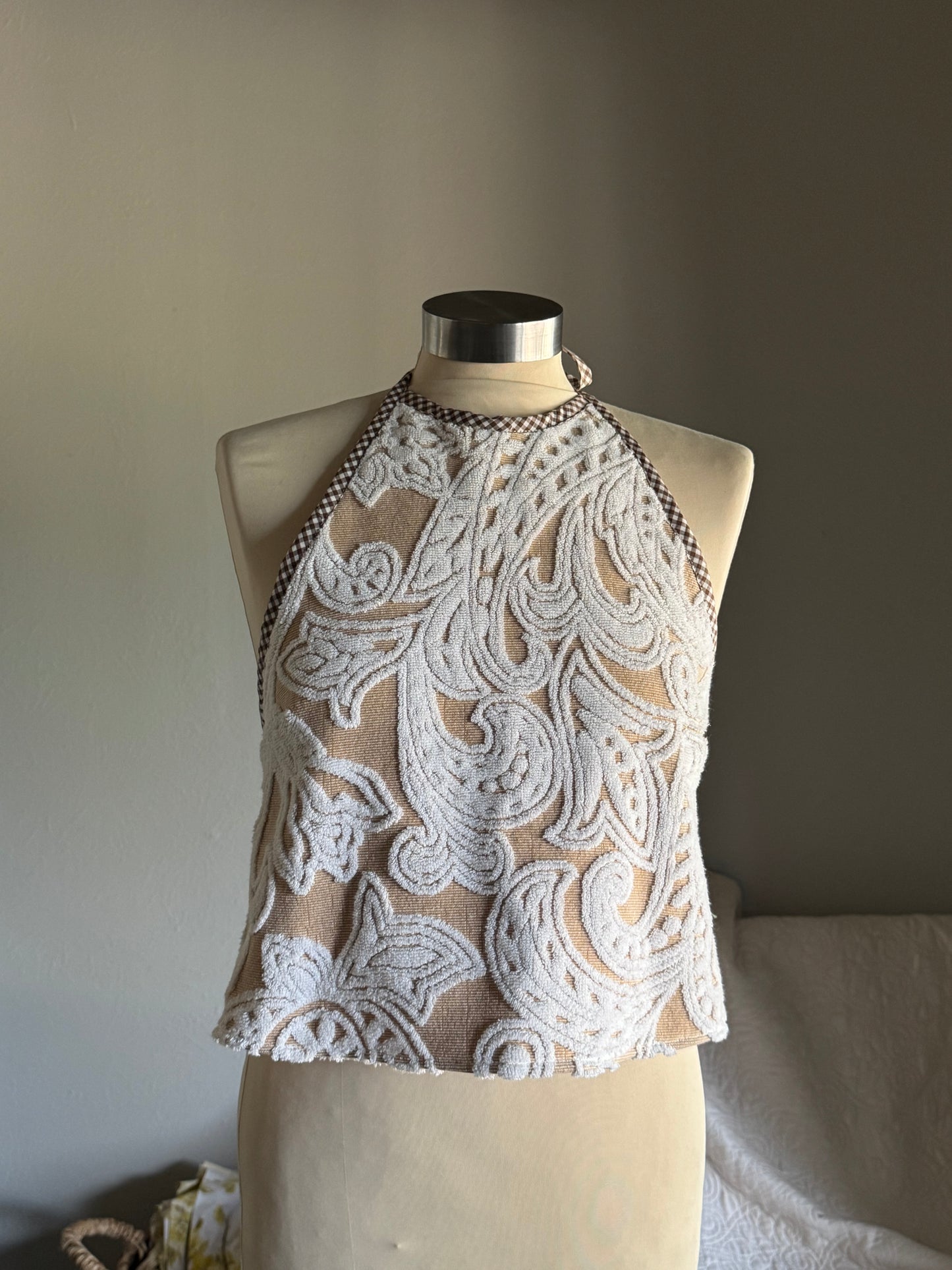 Brenda Handcrafted Towel Halter Top (2nd)