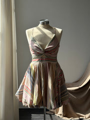 Jeanette Striped Cloud Dress